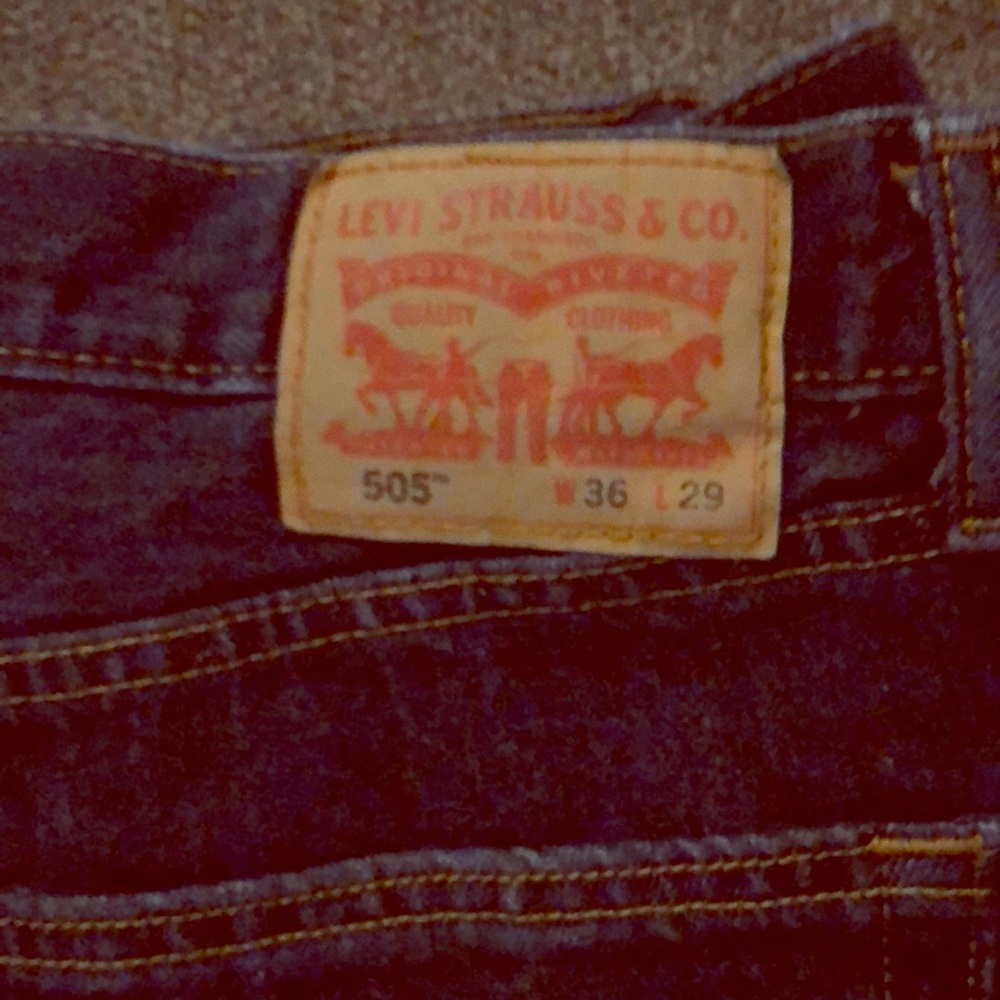 Levi’s 505. 36x29. Like new